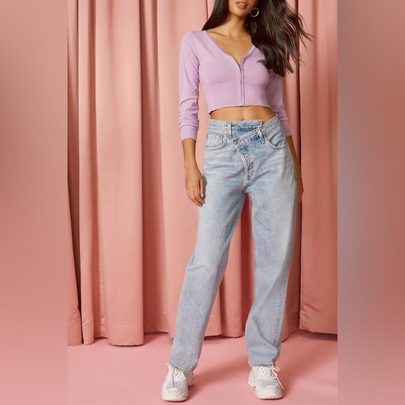 AGOLDE Size 26 Criss Cross Upsized Jeans - Picture 1 of 16